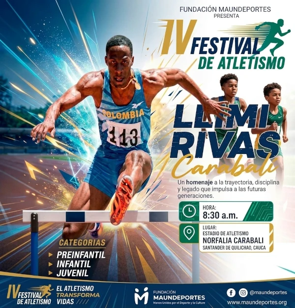 IV Festival de Atletismo Llimi Rivas Carabalí